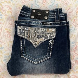 MISS ME size 28 bootcut jeans